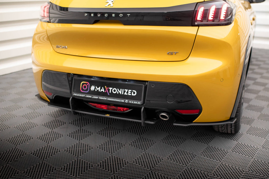 Maxton Design Street Pro Rear Side Splitters para Peugeot 208 GT Mk2 - imagen 1