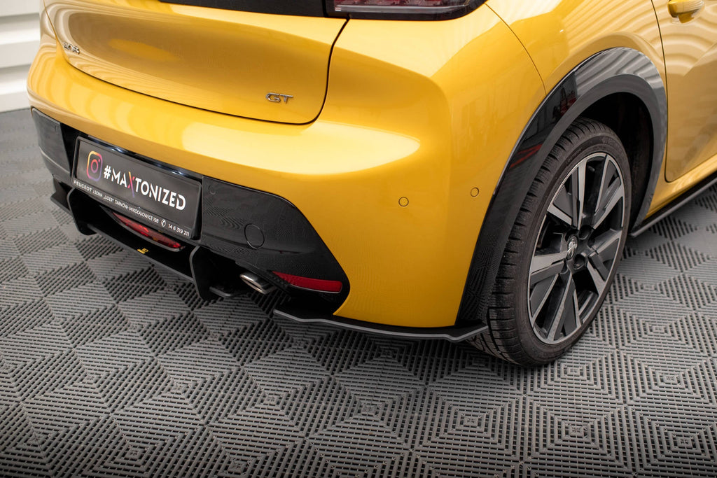 Maxton Design Street Pro Rear Side Splitters para Peugeot 208 GT Mk2 - imagen 3