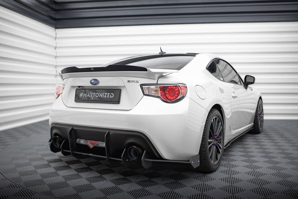 Maxton Design Street Pro Rear Side Splitters para Subaru BRZ Mk1 / Mk1 Facelift - imagen 1
