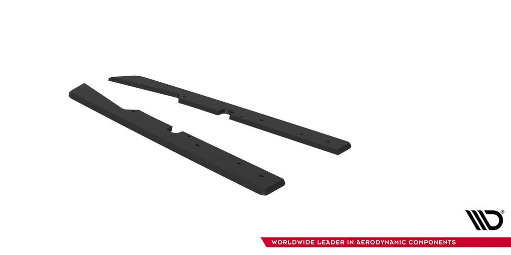Maxton Design Street Pro Rear Side Splitters para Subaru Impreza WRX STI Mk3 Facelift - imagen 4
