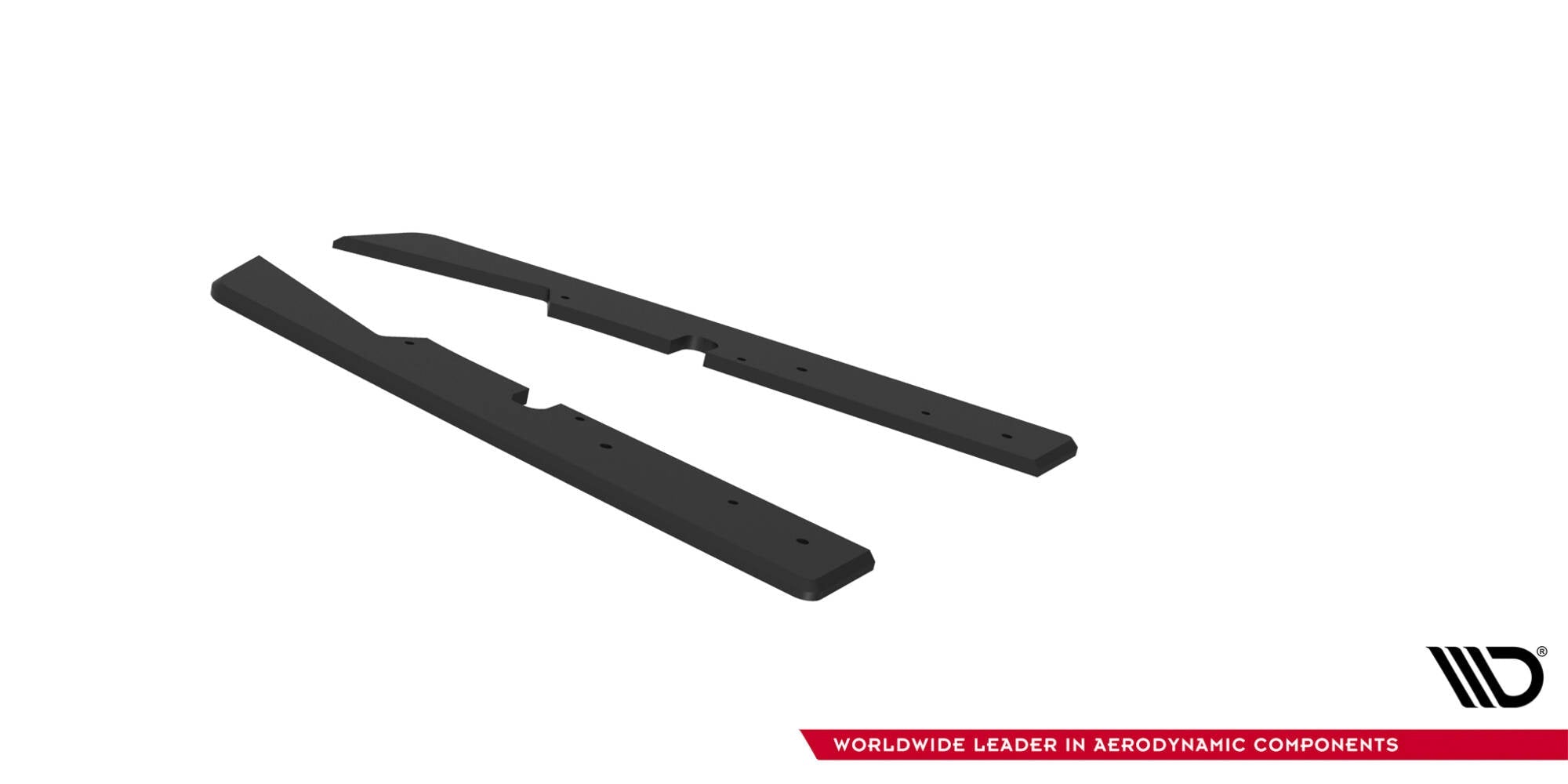 Maxton Design Street Pro Rear Side Splitters para Subaru Impreza WRX STI Mk3 Facelift - imagen 4