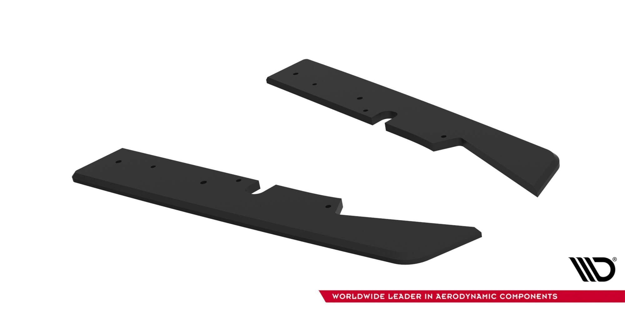 Maxton Design Street Pro Rear Side Splitters para Subaru Impreza WRX STI Mk3 Facelift - imagen 5