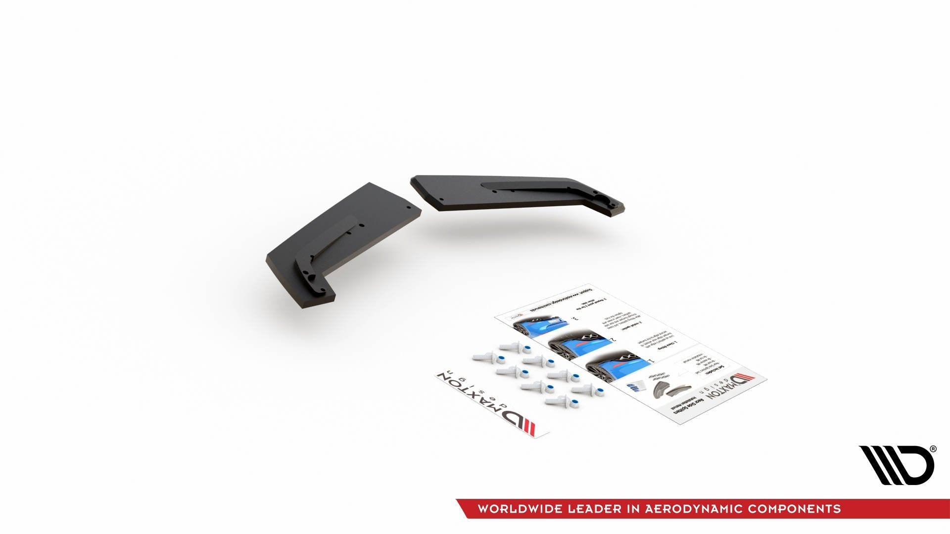 Maxton Design Street Pro Rear Side Splitters para Toyota GR Yaris Mk4 - imagen 6