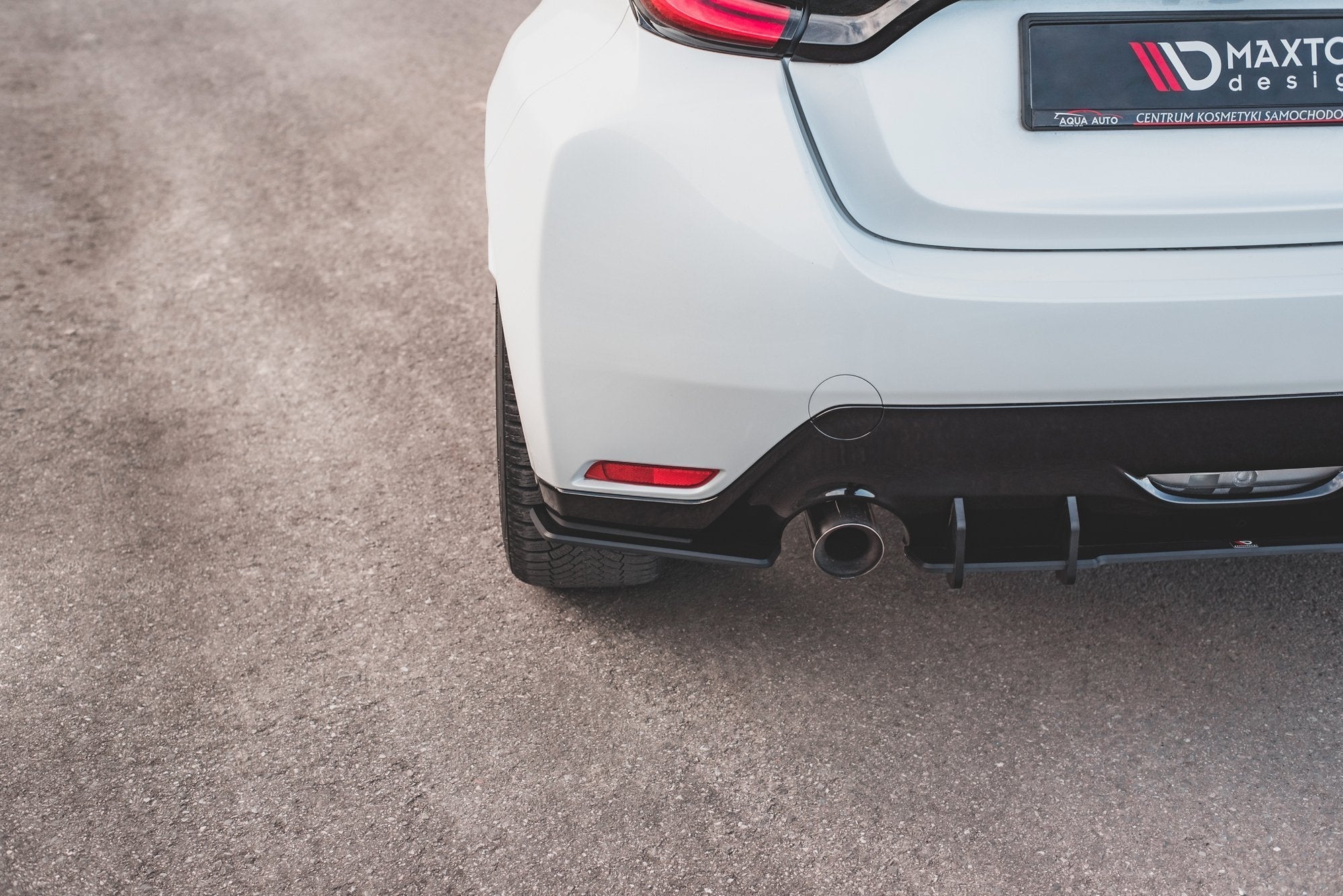 Maxton Design Street Pro Rear Side Splitters para Toyota GR Yaris Mk4 - imagen 4