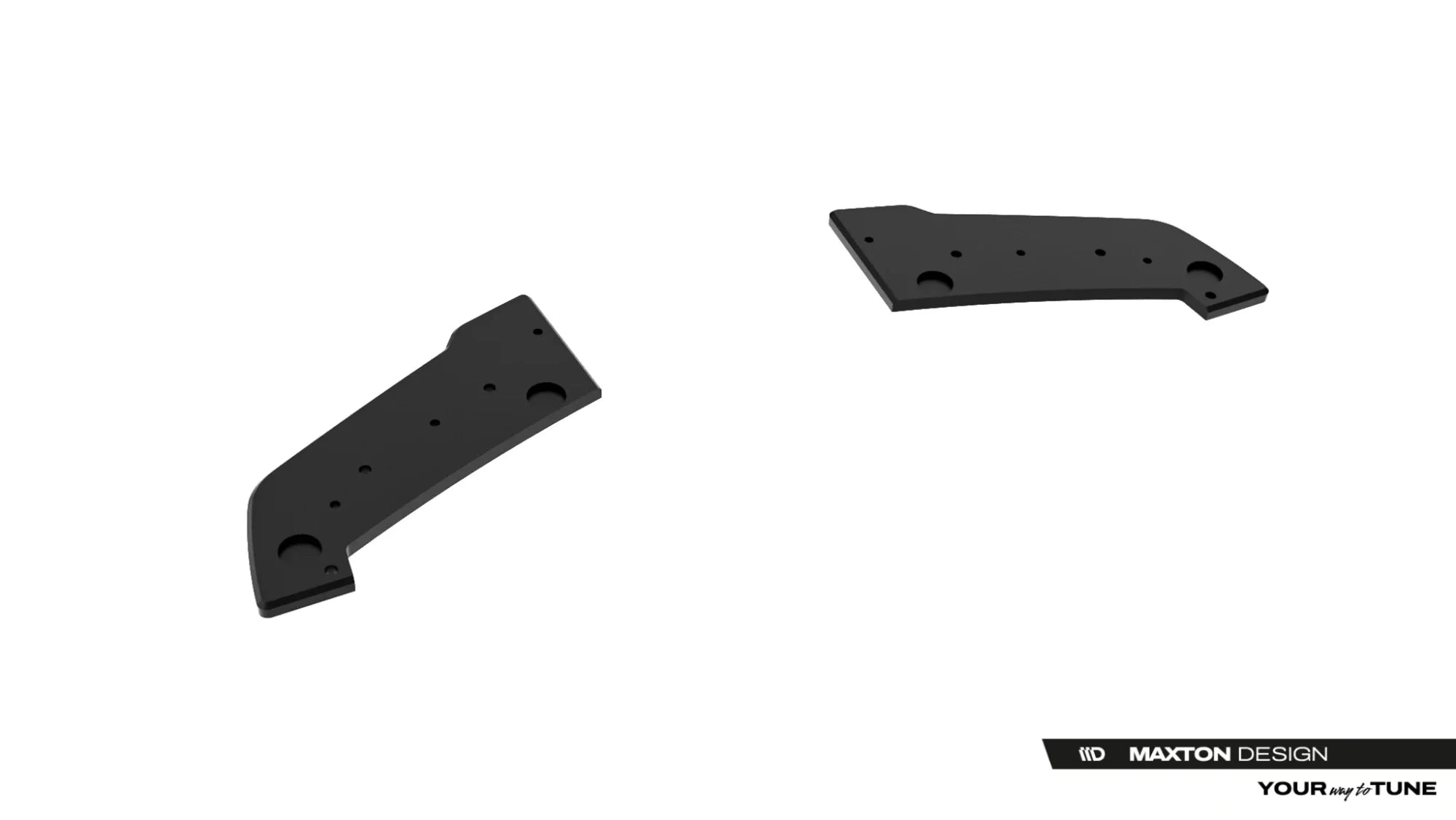 Maxton Design Street Pro Rear Side Splitters para Toyota GR Yaris Mk4 Facelift - imagen 5