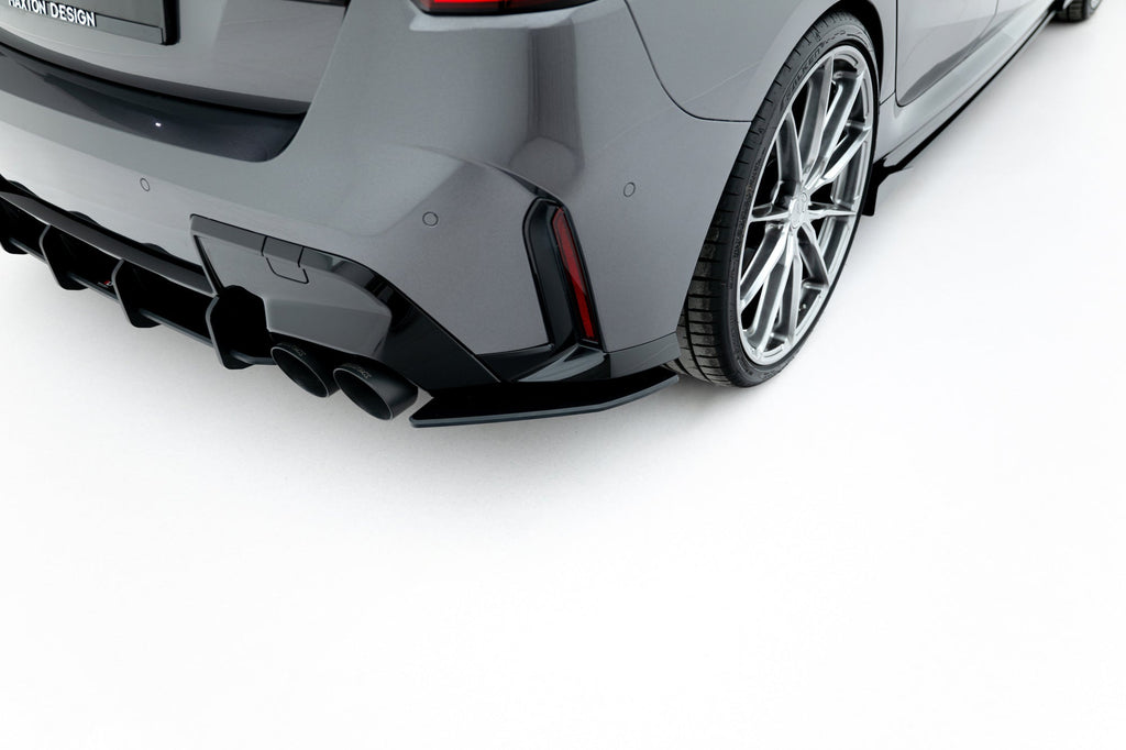 Maxton Design Street Pro Rear Side Splitters V.1 para BMW M135i F70 - imagen 1