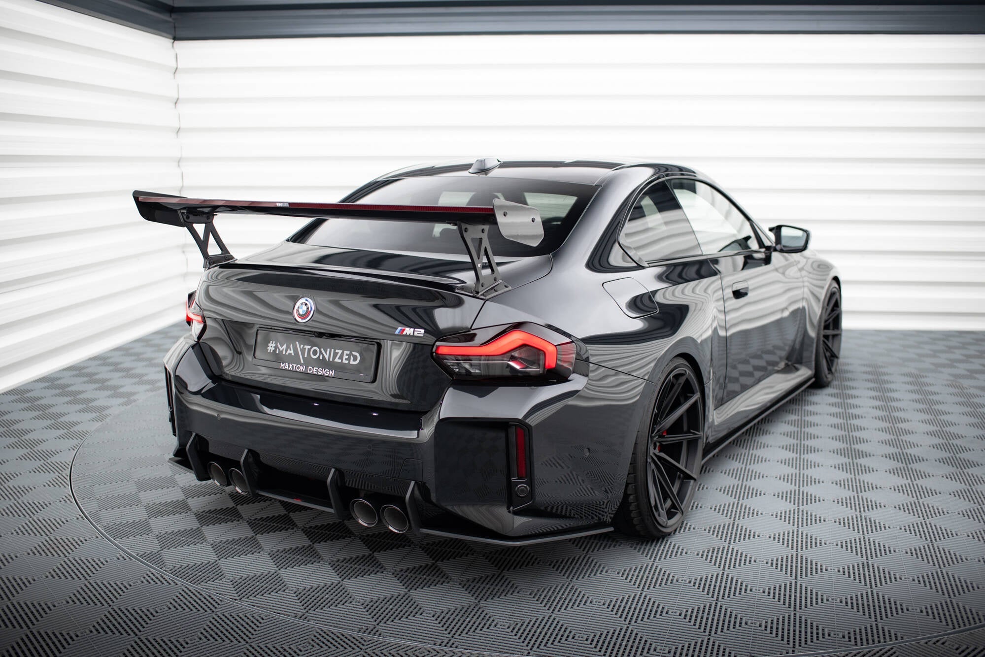 Maxton Design Street Pro Rear Side Splitters V.1 para BMW M2 G87 - imagen 2