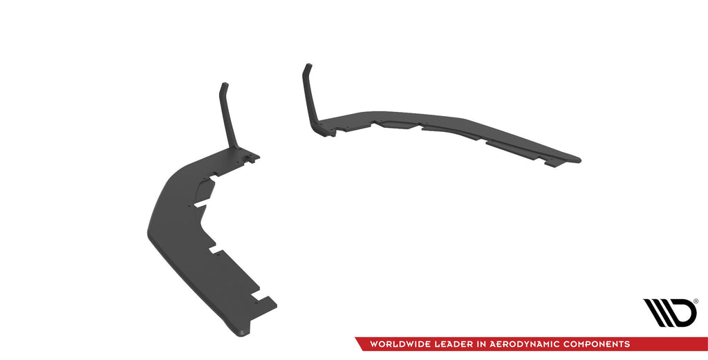 Maxton Design Street Pro Rear Side Splitters V.1 para BMW M3 Sedan / Touring G80 / G81 - imagen 4