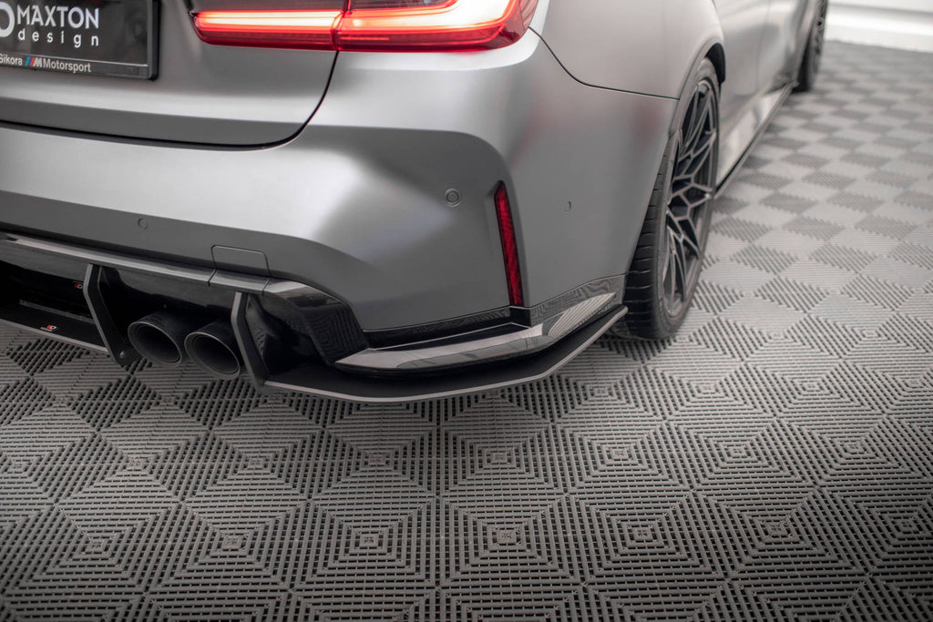 Maxton Design Street Pro Rear Side Splitters V.1 para BMW M3 Sedan / Touring G80 / G81 - imagen 1