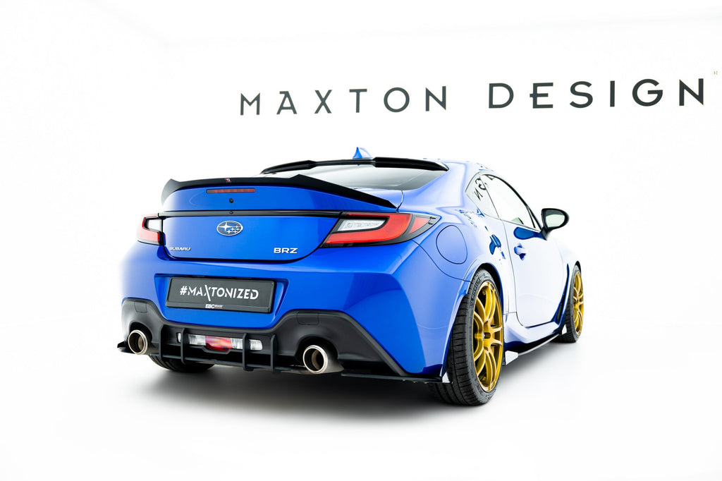 Maxton Design Street Pro Rear Side Splitters V.1 + Flaps para Toyota GR86 Mk1 - imagen 2