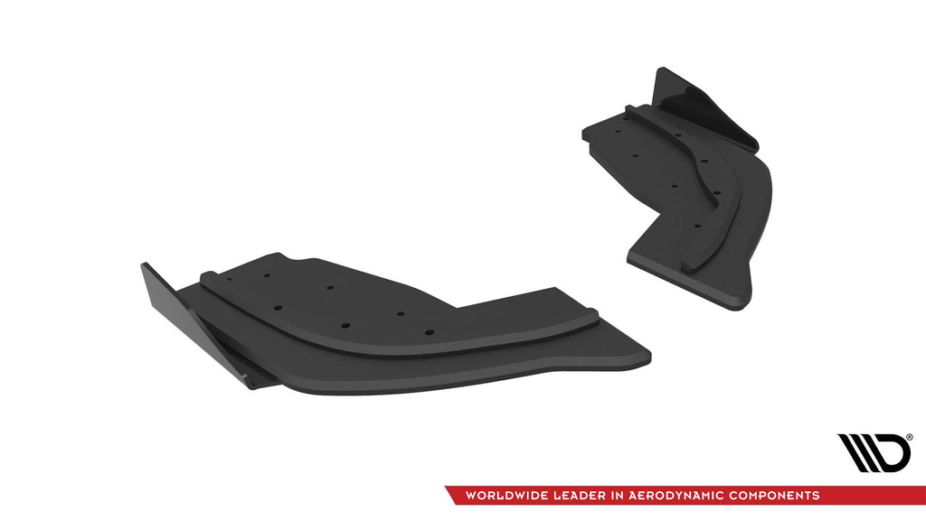 Maxton Design Street Pro Rear Side Splitters V.1 + Flaps V.1 para BMW 1 F40 M-Pack / M135i - imagen 5
