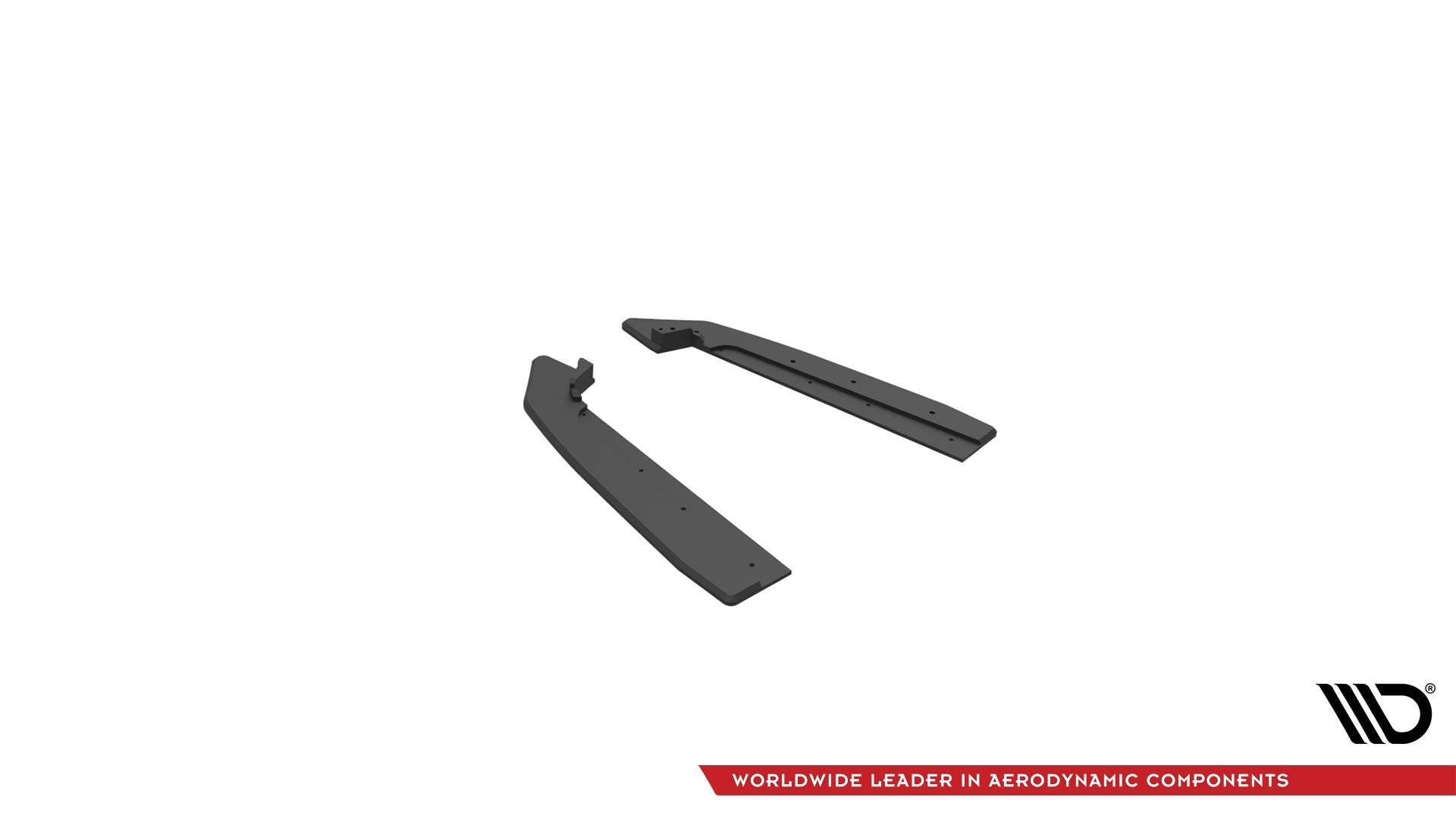 Maxton Design Street Pro Rear Side Splitters V.1 para Ford Mustang GT Mk6 Facelift - imagen 3