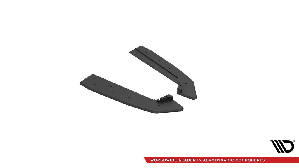 Maxton Design Street Pro Rear Side Splitters V.1 para Ford Mustang GT Mk6 Facelift - imagen 4