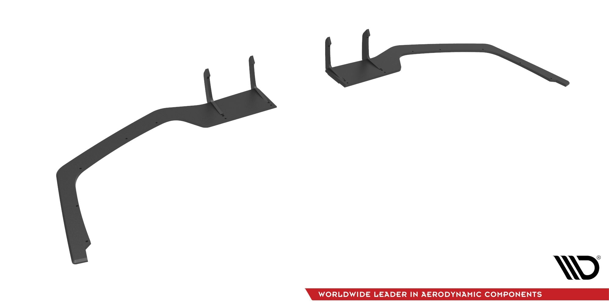 Maxton Design Street Pro Rear Side Splitters V.1 para Honda Civic Sport Mk 10 Facelift - imagen 6