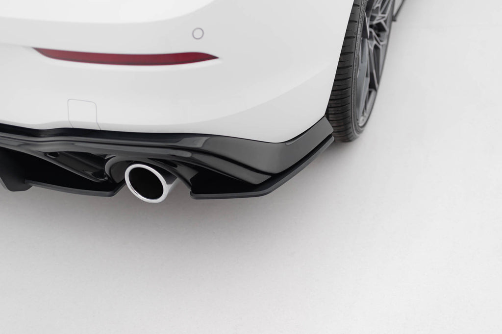 Maxton Design Street Pro Rear Side Splitters V.1 para Volkswagen Golf GTI Mk8 para only with : VW-GO-8-GTI-RS2G - imagen 1