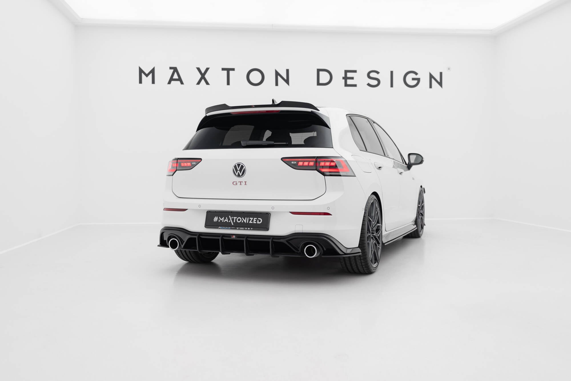 Maxton Design Street Pro Rear Side Splitters V.1 para Volkswagen Golf GTI Mk8 para only with : VW-GO-8-GTI-RS2G - imagen 3