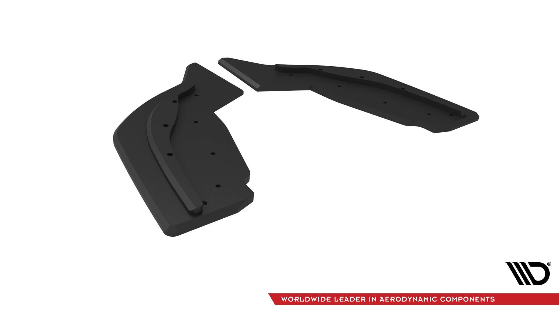 Maxton Design Street Pro Rear Side Splitters V.2 para BMW 1 F40 M-Pack / M135i - imagen 6