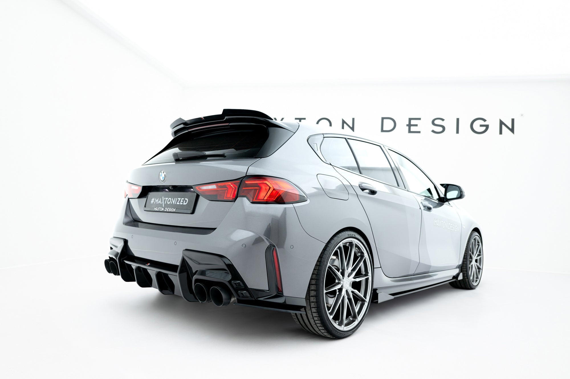 Maxton Design Street Pro Rear Side Splitters V.2 para BMW 1 M-Pack F70 - imagen 8