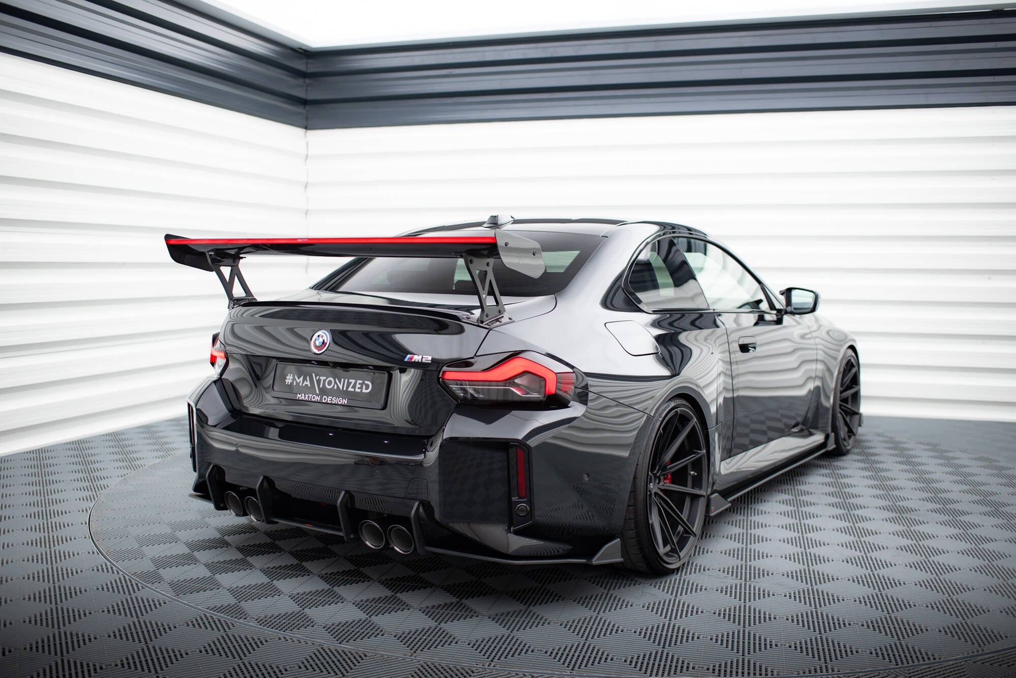 Maxton Design Street Pro Rear Side Splitters V.2 para BMW M2 G87 - imagen 2
