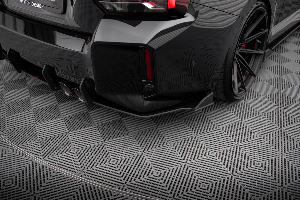 Maxton Design Street Pro Rear Side Splitters V.2 para BMW M2 G87 - imagen 1