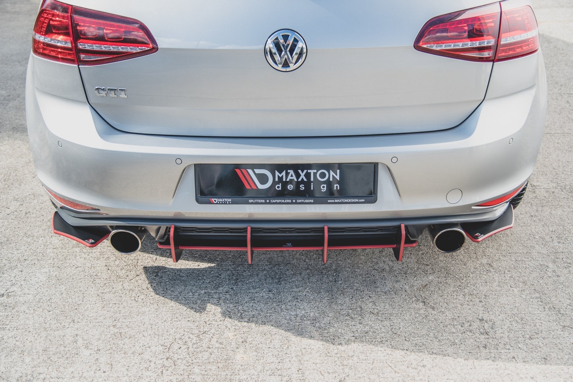 Maxton Design Street Pro Rear Side Splitters V.2 para Volkswagen Golf Mk7 GTI - imagen 6