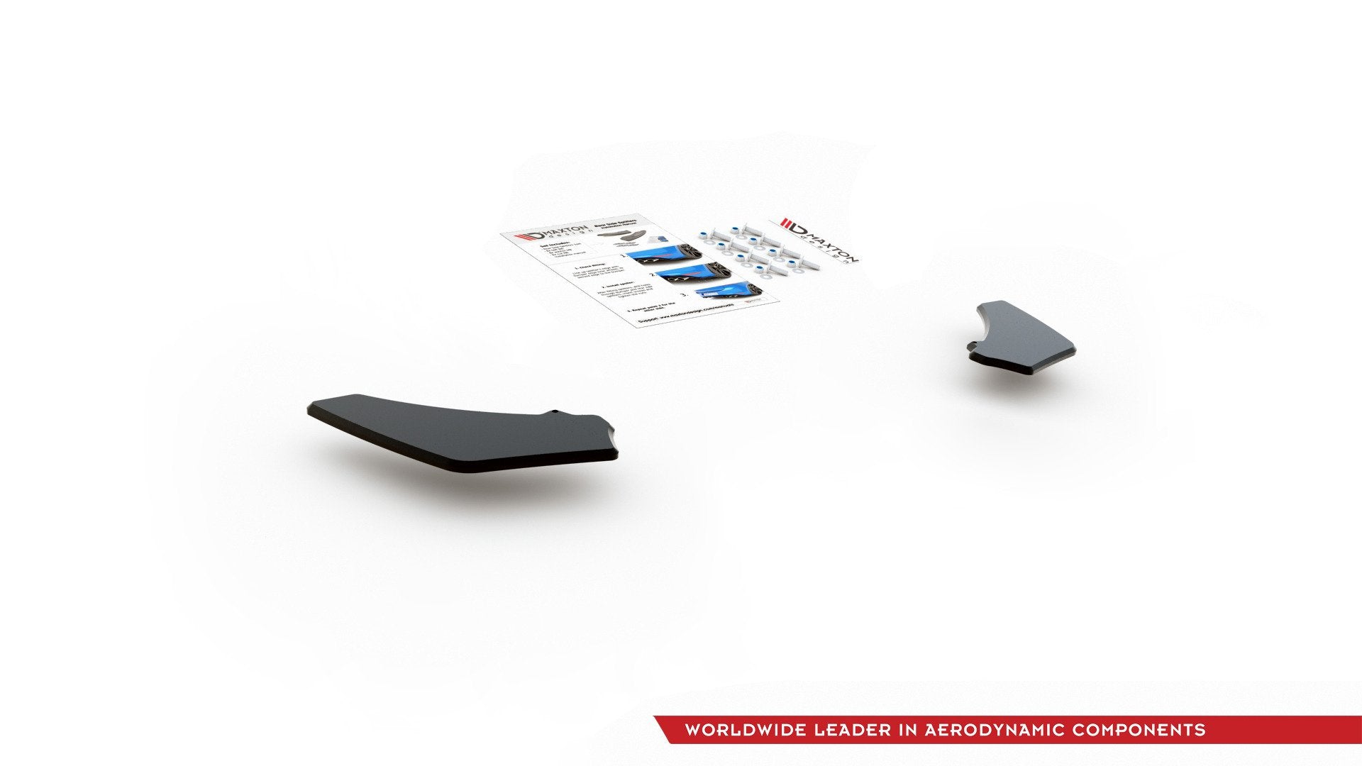 Maxton Design Street Pro Rear Side Splitters V.2 para Volkswagen Golf Mk7 GTI - imagen 11