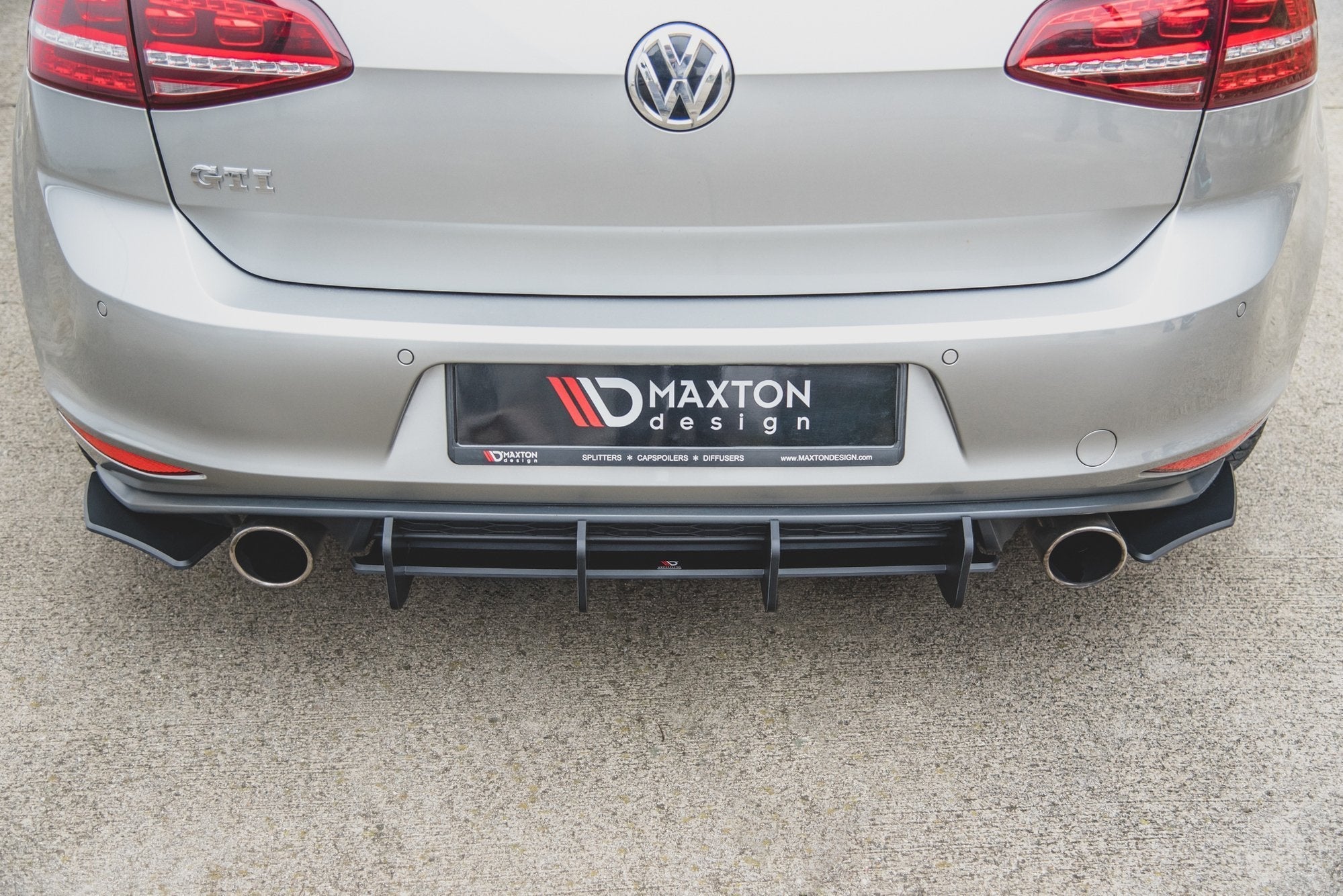 Maxton Design Street Pro Rear Side Splitters V.2 para Volkswagen Golf Mk7 GTI - imagen 2