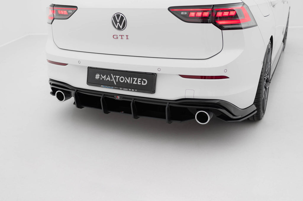 Maxton Design Street Pro Rear Side Splitters V.2 para Volkswagen Golf GTI Mk8 para only with : VW-GO-8-GTI-CS-RS1G-GTIO_O - imagen 2