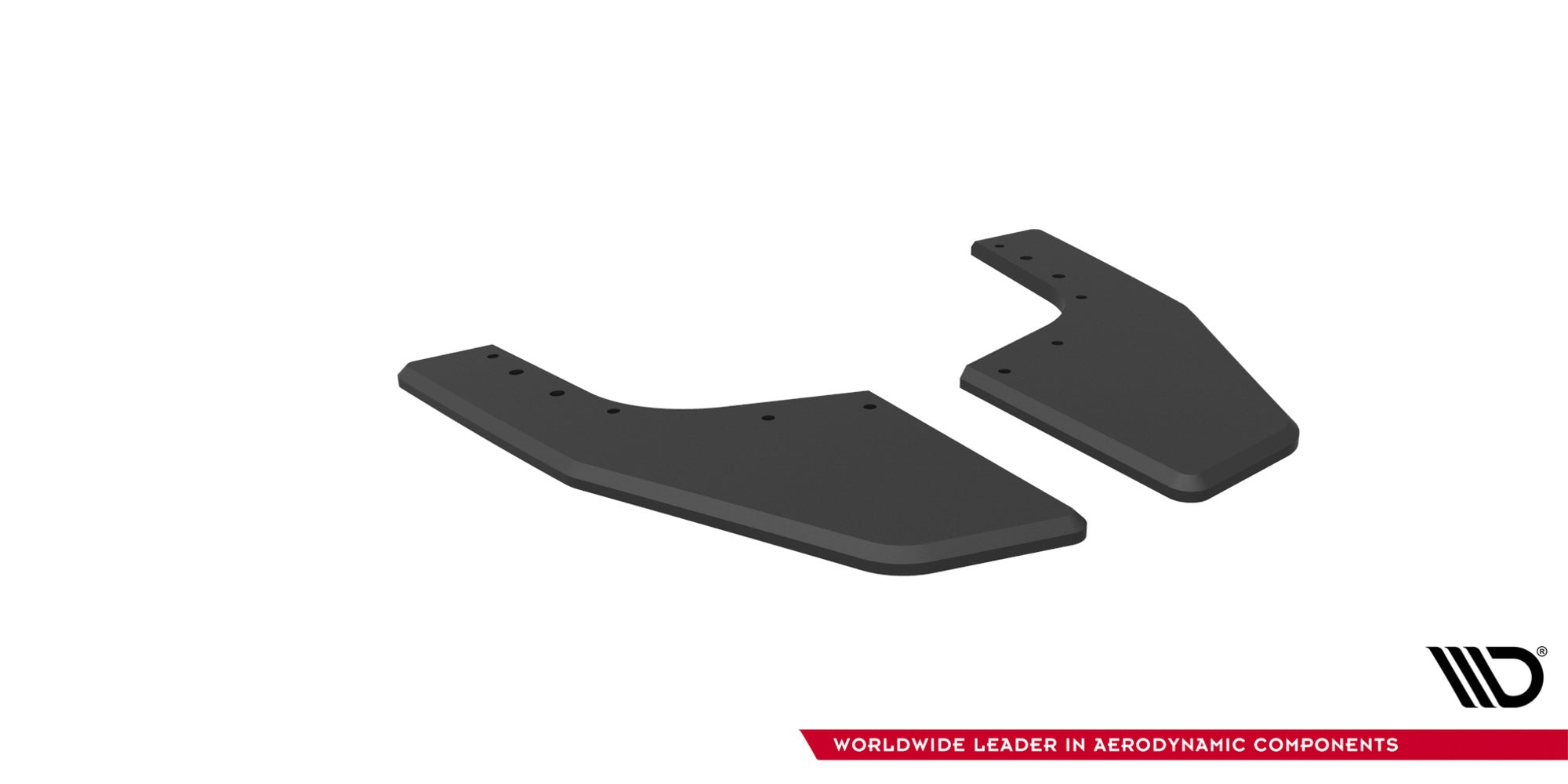 Maxton Design Street Pro Rear Side Splitters V.2 para Volkswagen Golf R Hatchback Mk8 / Mk8 Facelift para only with : VW-GO-8-R-RS2G - imagen 4
