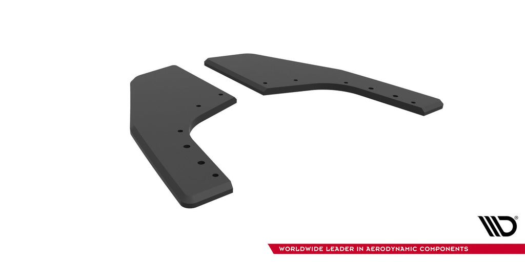 Maxton Design Street Pro Rear Side Splitters V.2 para Volkswagen Golf R Hatchback Mk8 / Mk8 Facelift para only with : VW-GO-8-R-RS2G - imagen 5