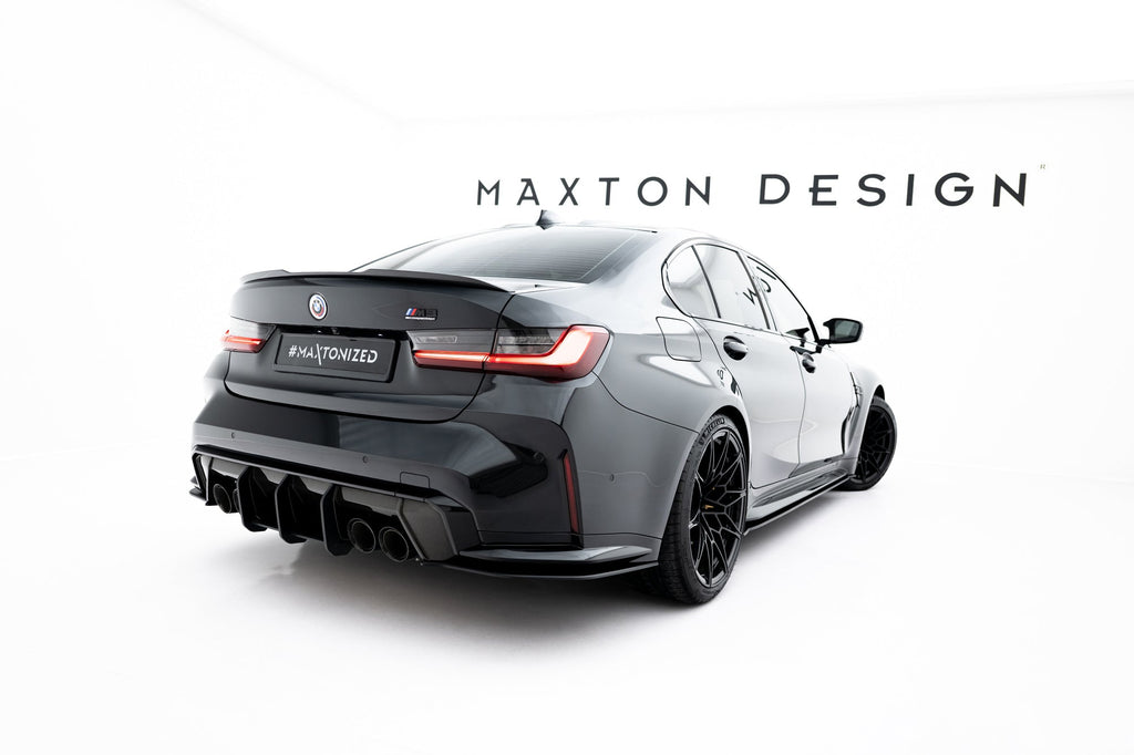 Maxton Design Street Pro Rear Side Splitters V.3 para BMW M3 Sedan / Touring G80 / G81 - imagen 2