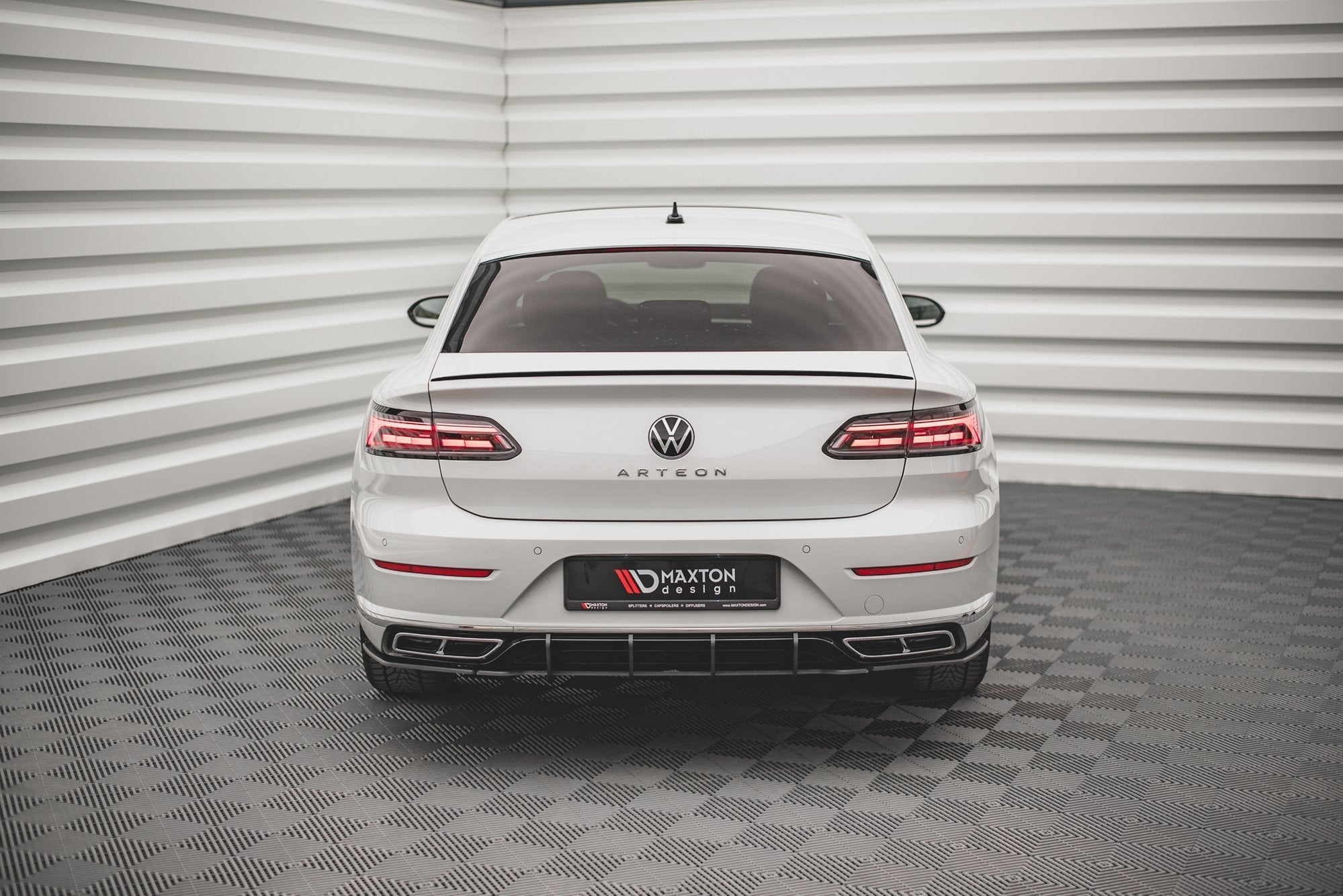 Maxton Design Street Pro Rear Side Splitters para Volkswagen Arteon Sedan / Shooting Brake R-Line Mk1 Facelift - imagen 2