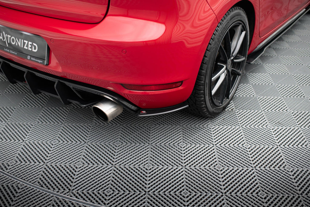 Maxton Design Street Pro Rear Side Splitters para Volkswagen Golf GTI Mk6 - imagen 1