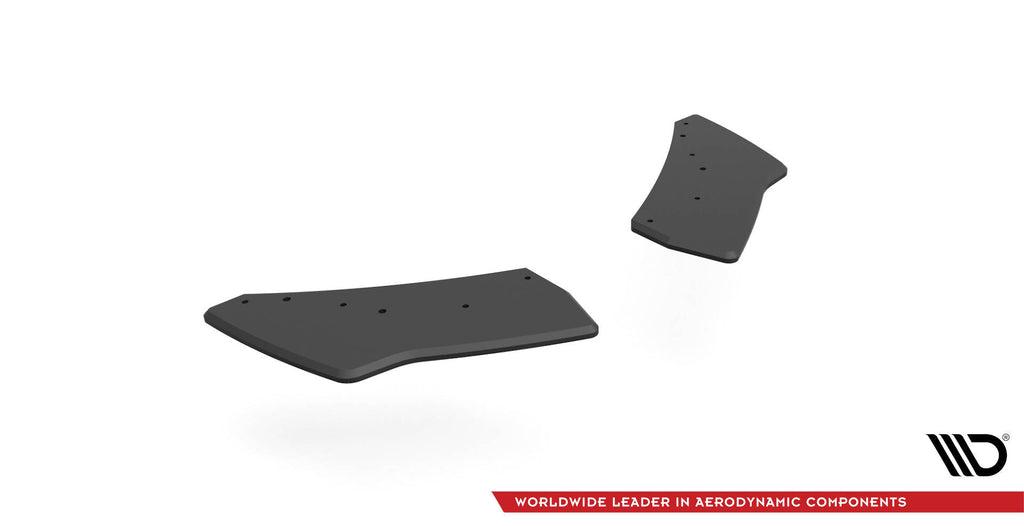 Maxton Design Street Pro Rear Side Splitters para Volkswagen Golf R Mk7 - imagen 3