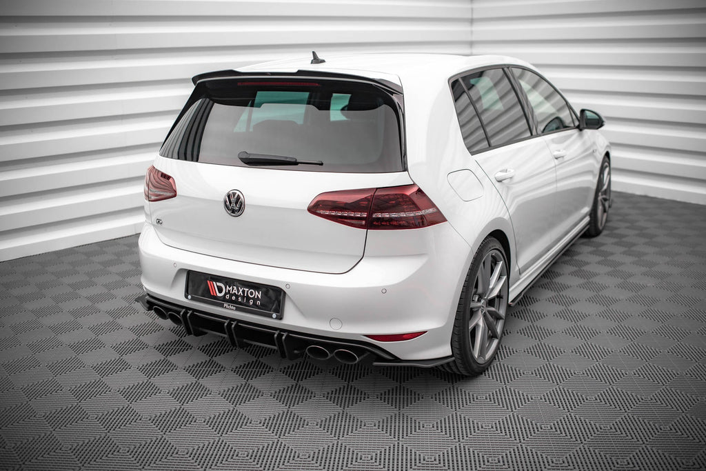 Maxton Design Street Pro Rear Side Splitters para Volkswagen Golf R Mk7 - imagen 2