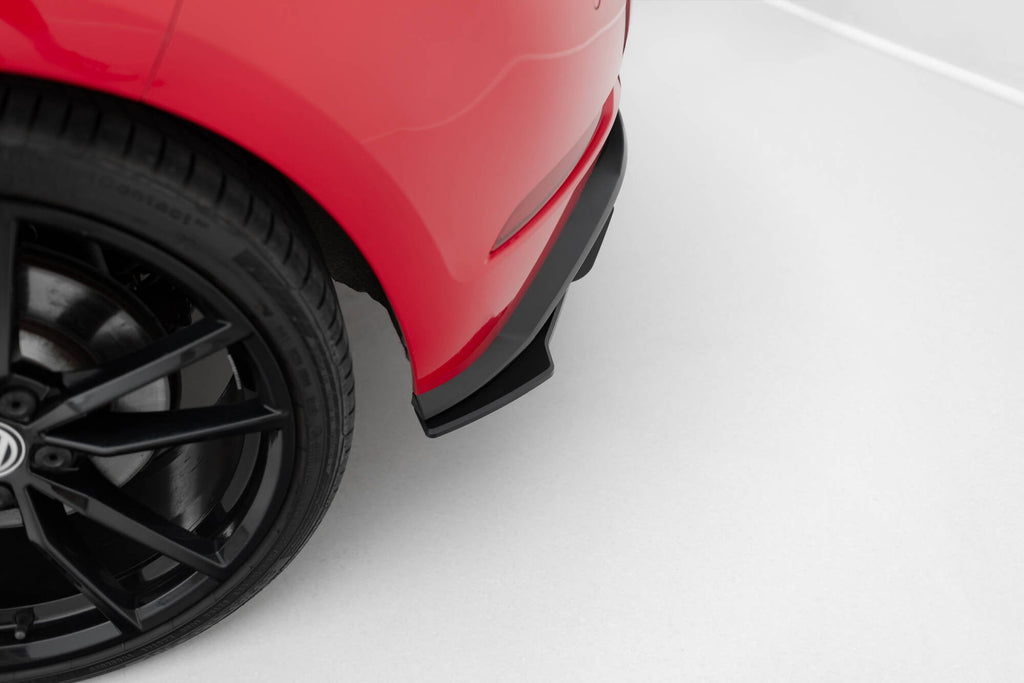 Maxton Design Street Pro Rear Side Splitters para Volkswagen Golf R Mk7 Facelift - imagen 2