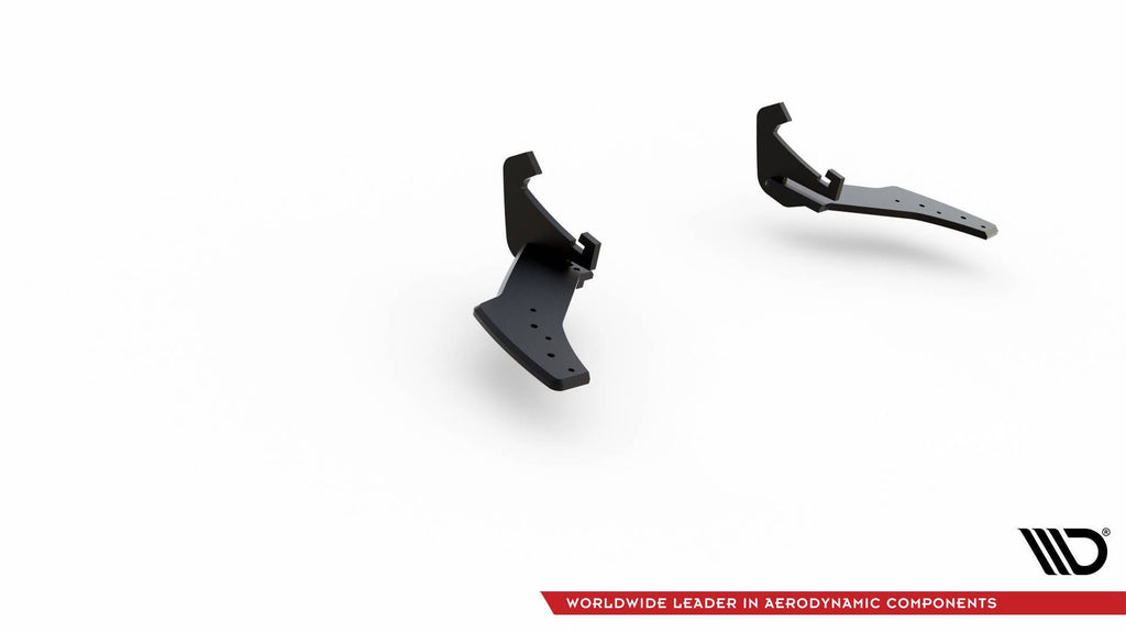 Maxton Design Street Pro Rear Side Splitters para Volkswagen Golf R Mk7 Facelift - imagen 4
