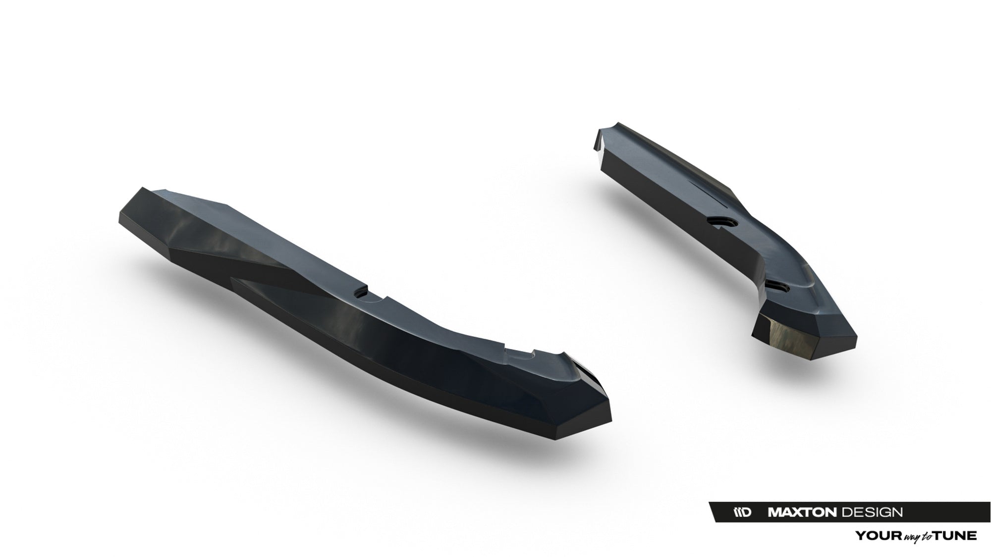 Maxton Design Splitters laterales traseros para Subaru WRX STI Mk2 - imagen 4
