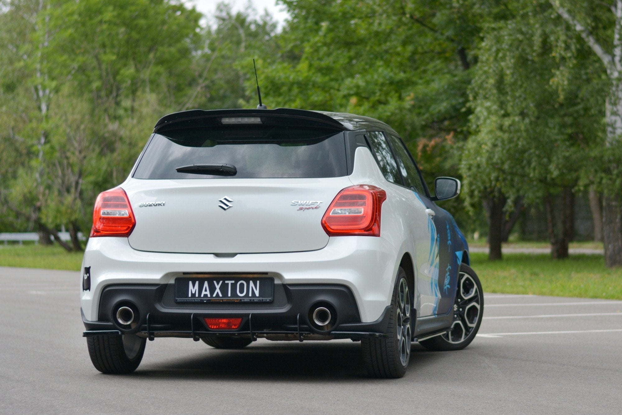 Maxton Design Splitters laterales traseros para Suzuki Swift Mk6 - imagen 2