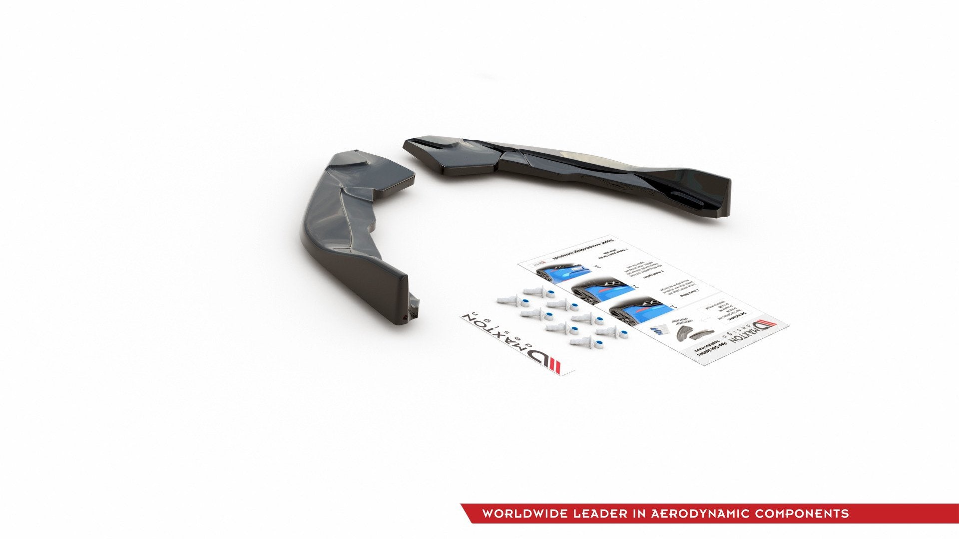 Maxton Design Splitters laterales traseros para Toyota Corolla Mk12 Hatchback - imagen 7