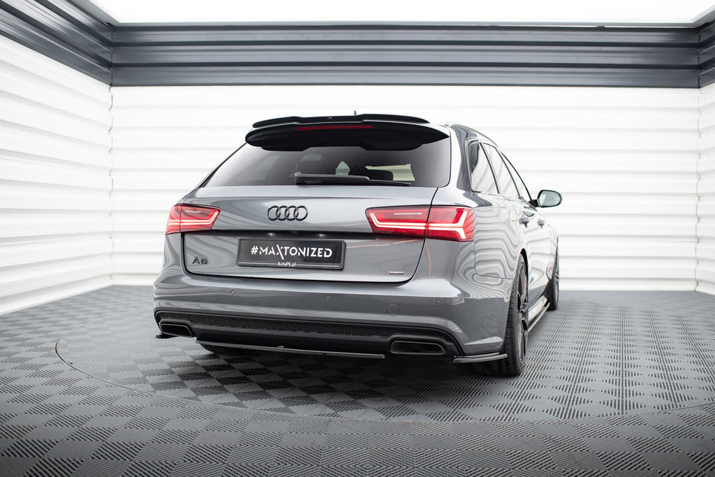 Maxton Design Splitters laterales traseros V.1 para Audi A6 / A6 C7 S-line/ S6 C7 Facelift - imagen 2