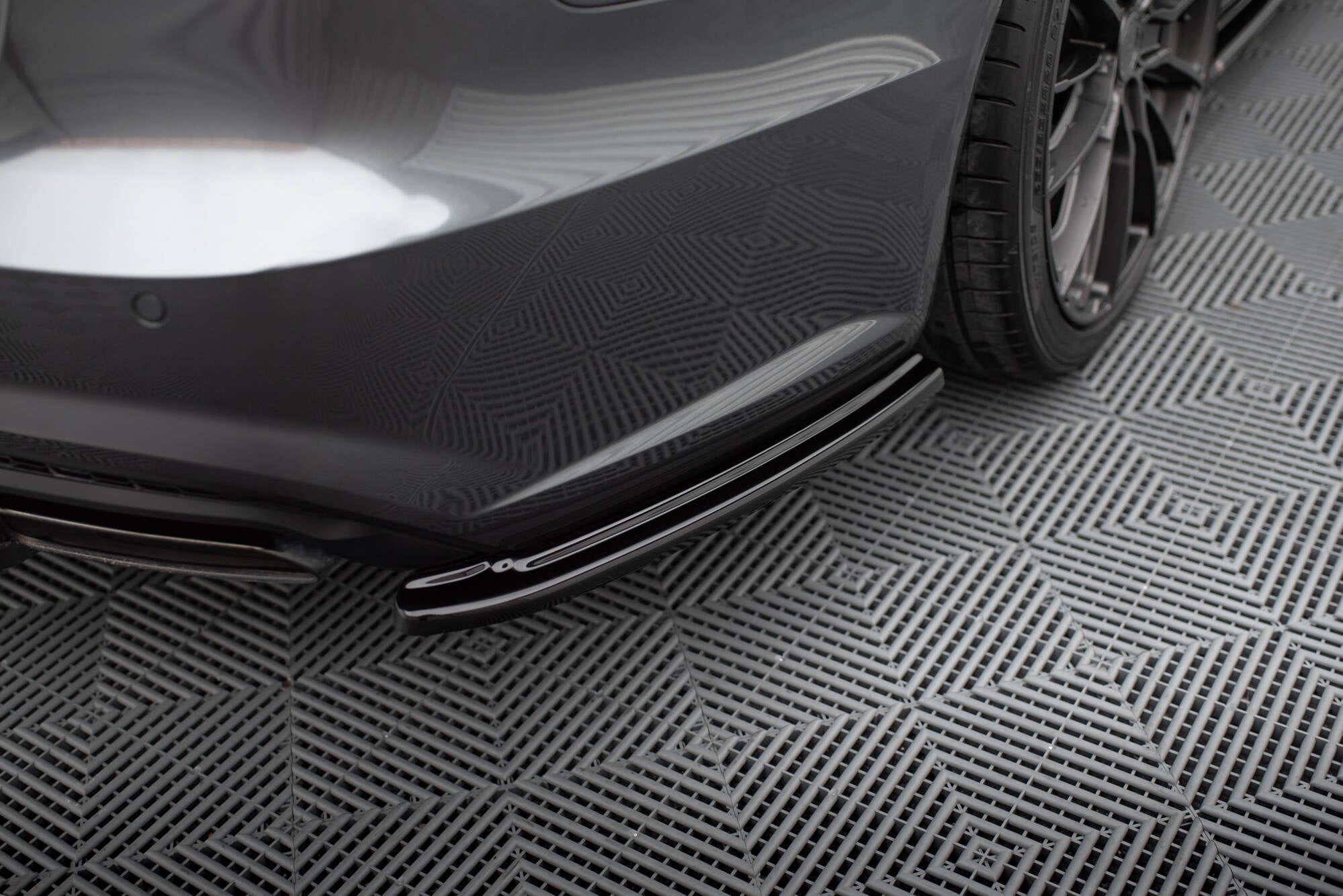 Maxton Design Splitters laterales traseros V.1 para Audi A6 / A6 C7 S-line/ S6 C7 Facelift - imagen 1