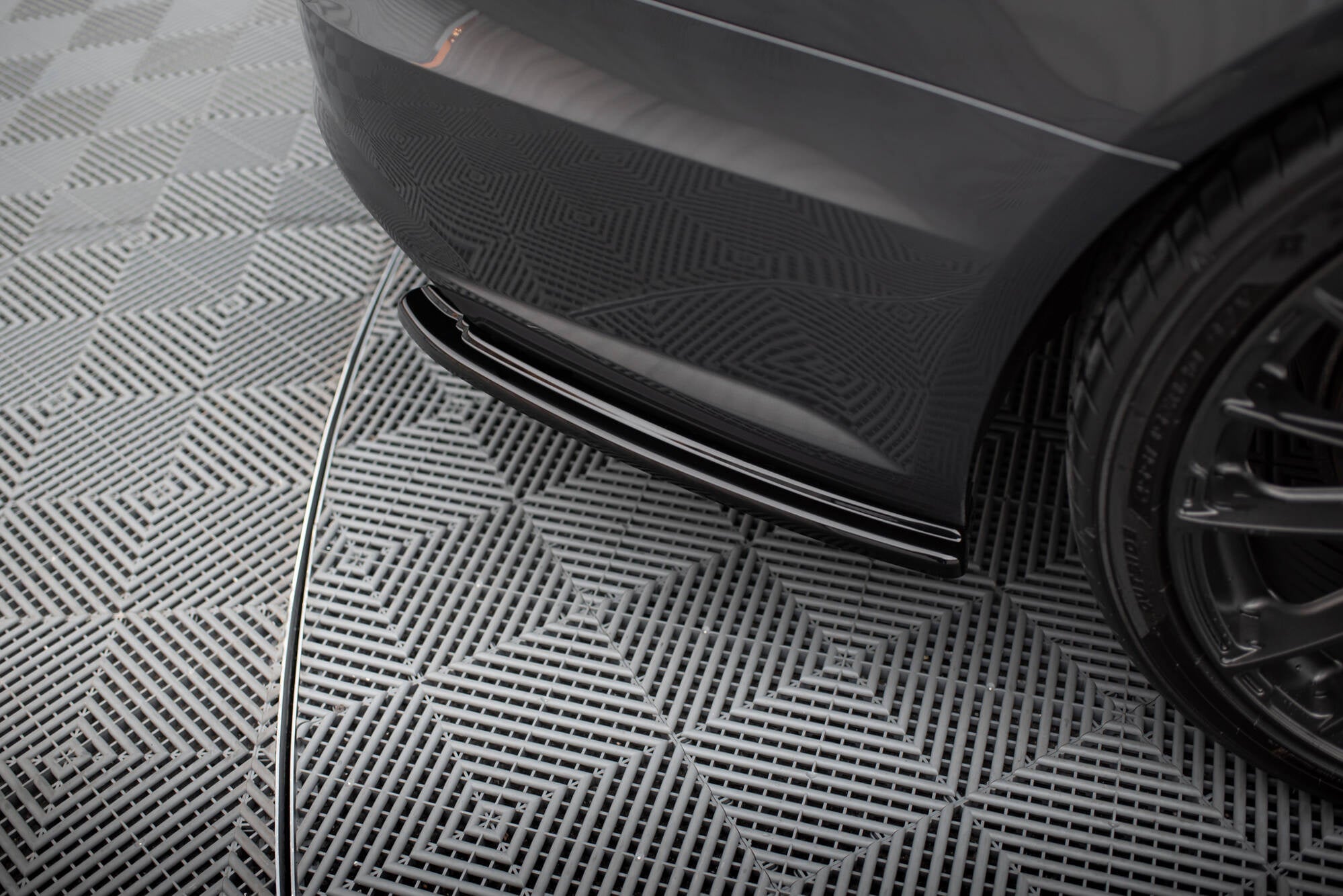 Maxton Design Splitters laterales traseros V.1 para Audi A6 / A6 C7 S-line/ S6 C7 Facelift - imagen 3