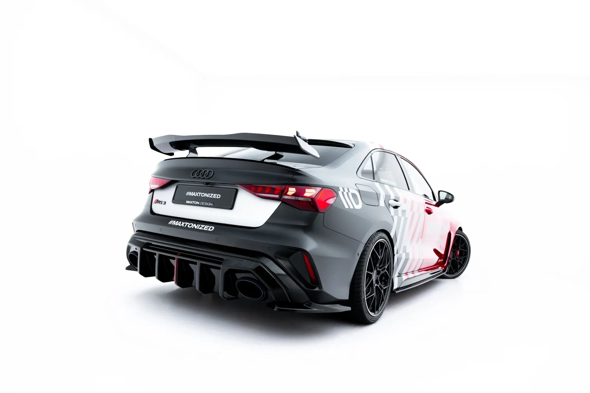 Maxton Design Splitters laterales traseros V.1 para Audi RS3 Sedan 8Y Facelift - imagen 3