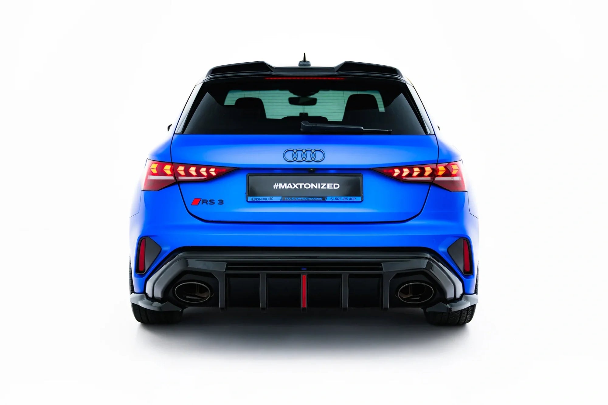 Maxton Design Splitters laterales traseros V.1 para Audi RS3 Sportback 8Y Facelift - imagen 2