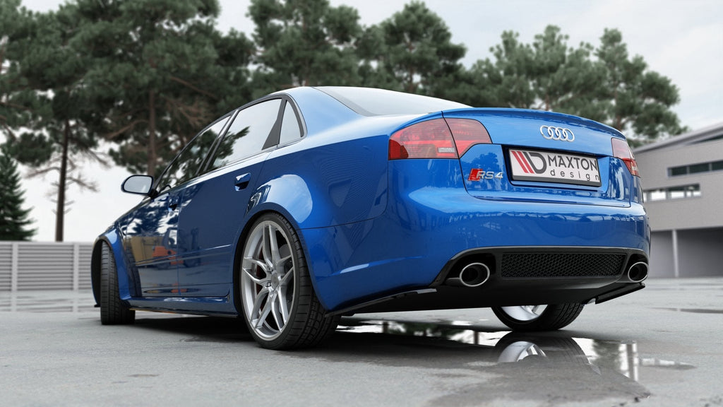 Maxton Design Splitters laterales traseros V.1 para Audi RS4 Sedan B7 - imagen 3