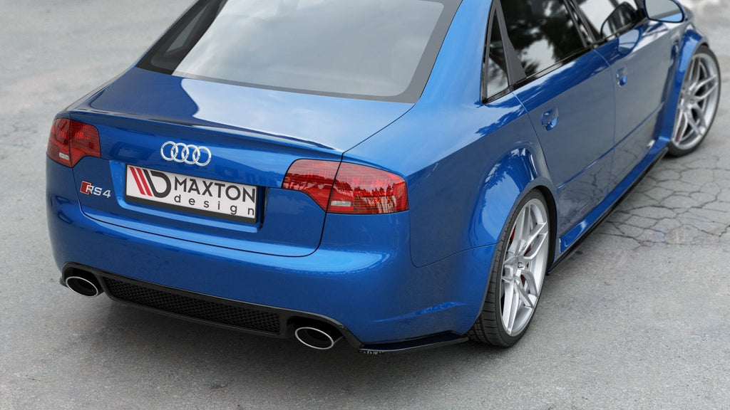 Maxton Design Splitters laterales traseros V.1 para Audi RS4 Sedan B7 - imagen 6