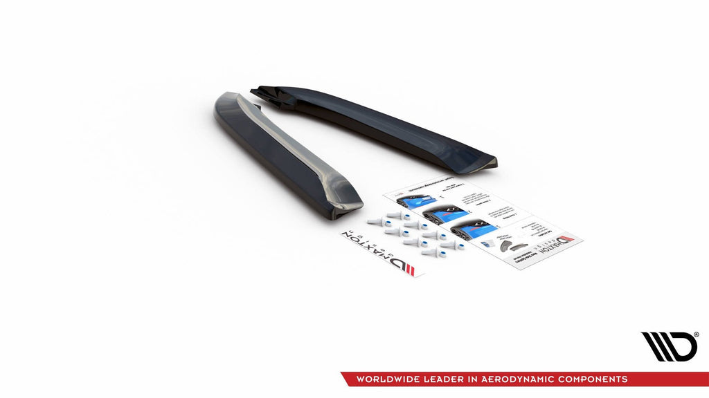 Maxton Design Splitters laterales traseros V.1 para Audi RS4 Sedan B7 - imagen 8