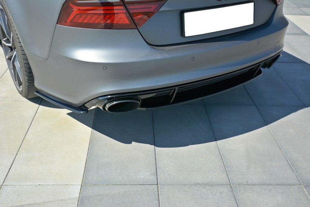 Maxton Design Splitters laterales traseros V.1 para Audi RS7 C7 - imagen 3