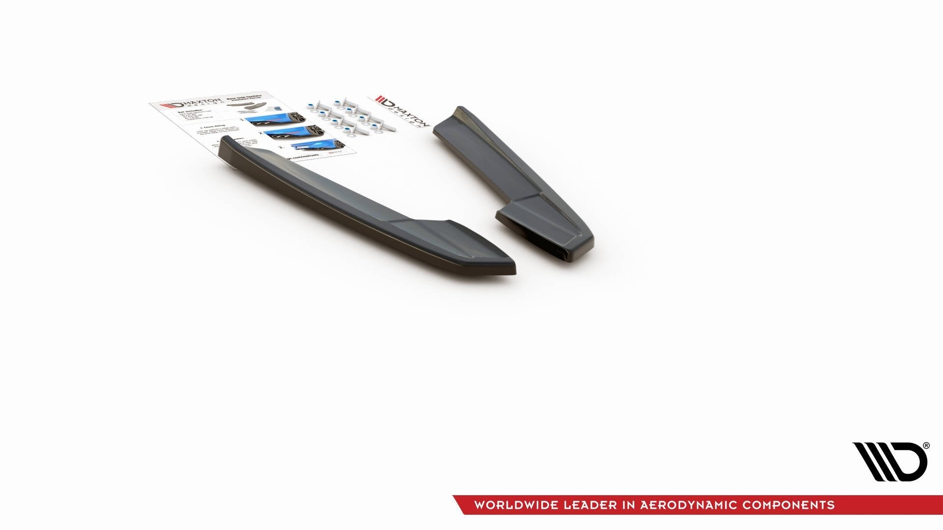 Maxton Design Splitters laterales traseros V.1 para Audi RS7 C8 - imagen 4